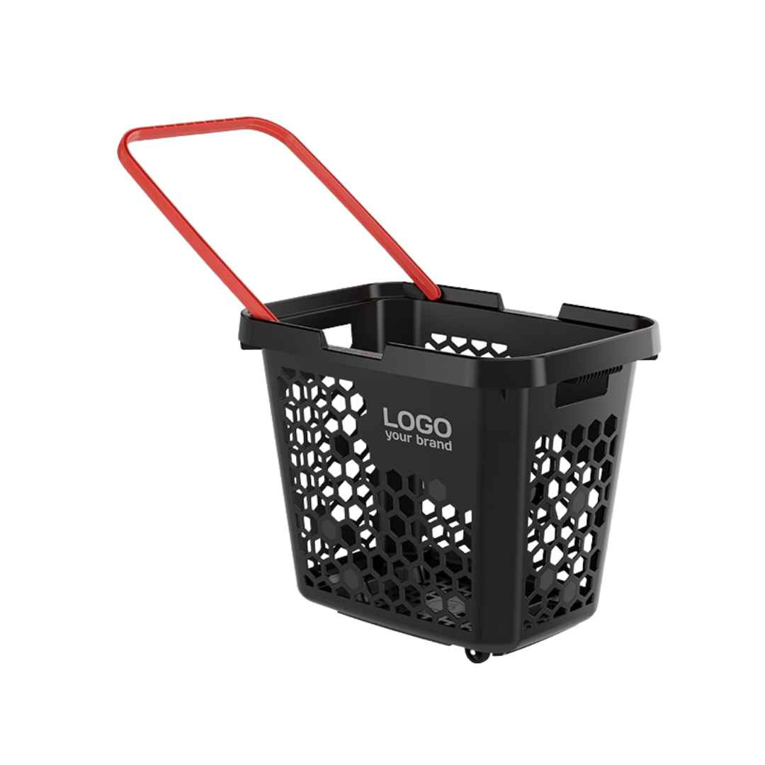 Shopping Trolley Basket -  BLACK  -   STBBK
