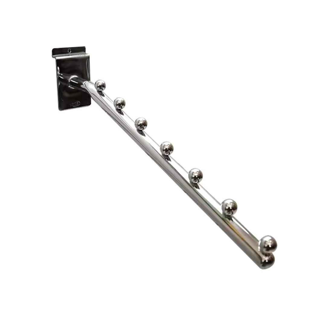 Slat Board Ball Bracket Round Pipe Chrome Plated - SWBLRD